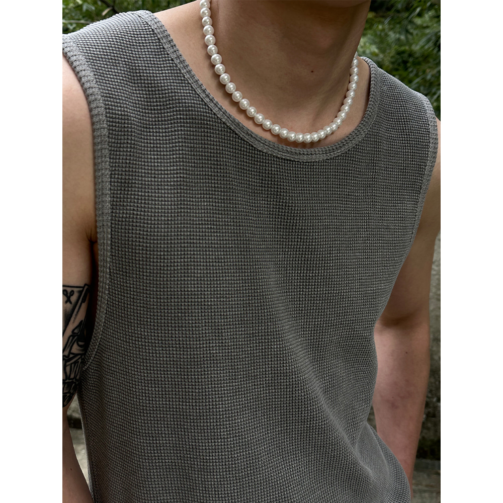 [Unisex] Pearl ball necklace