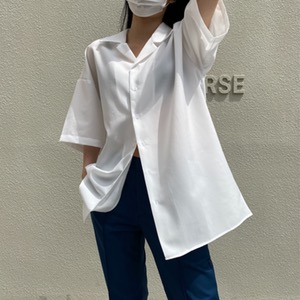 [기획특가] Basic open kara half shirts(5color)