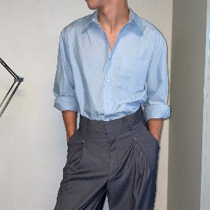 [Unisex] Olra cotton overfit shirts(3color)