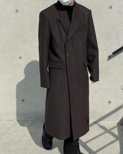 [Unisex] Minimal half double max coat(2color)
