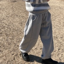 [Unisex]Over jogger pants(3color)