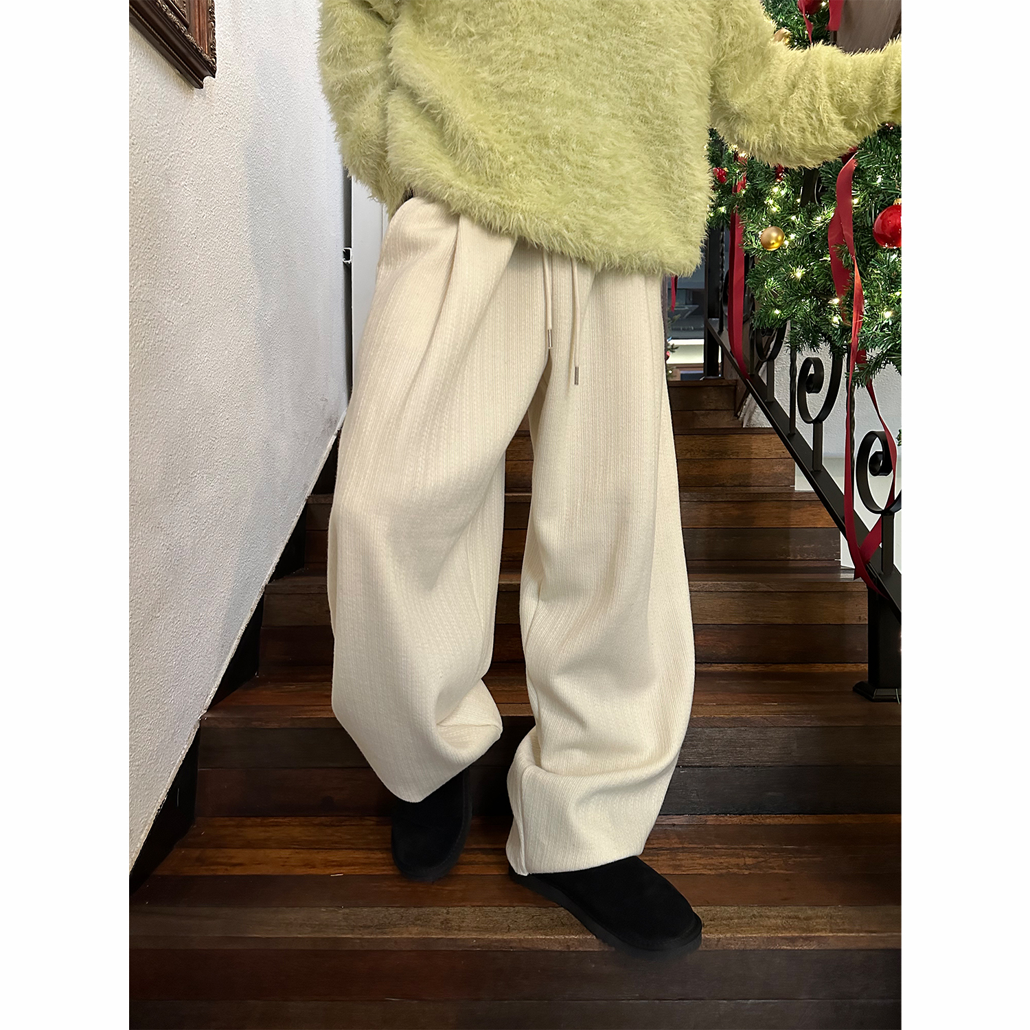 [F/W] Daily one tuck knit pants(3color)