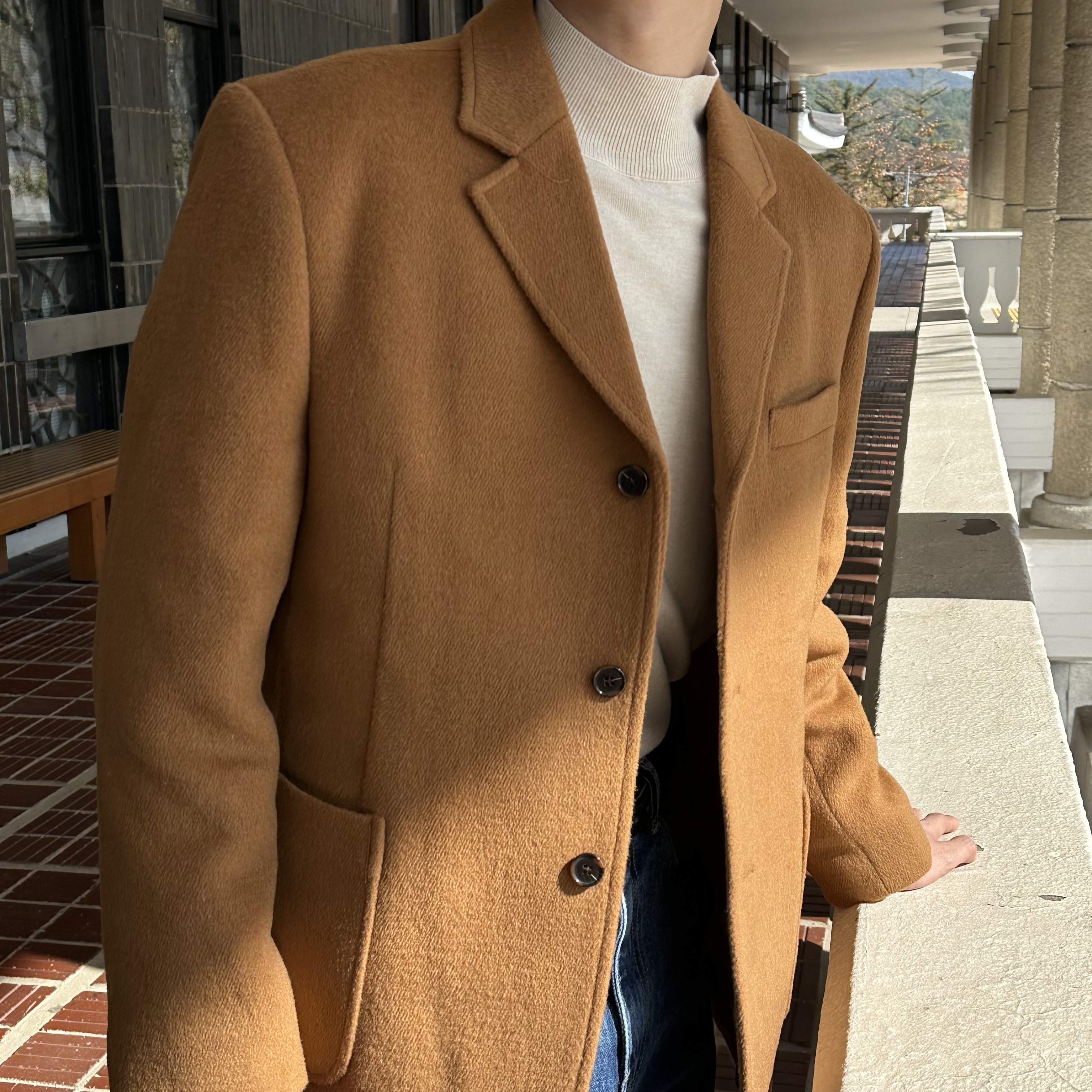 [F/W] Premium wool 3button blazer(2color)