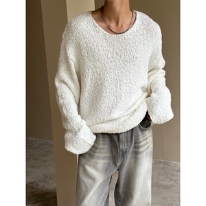 [Premium] Cotton loose fit knit(3color)