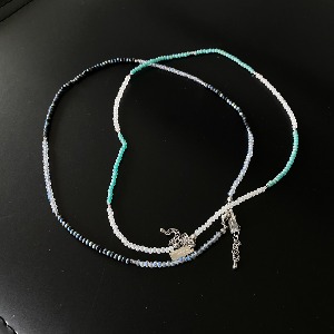 [HANDMADE] Biz chain necklace(2color)