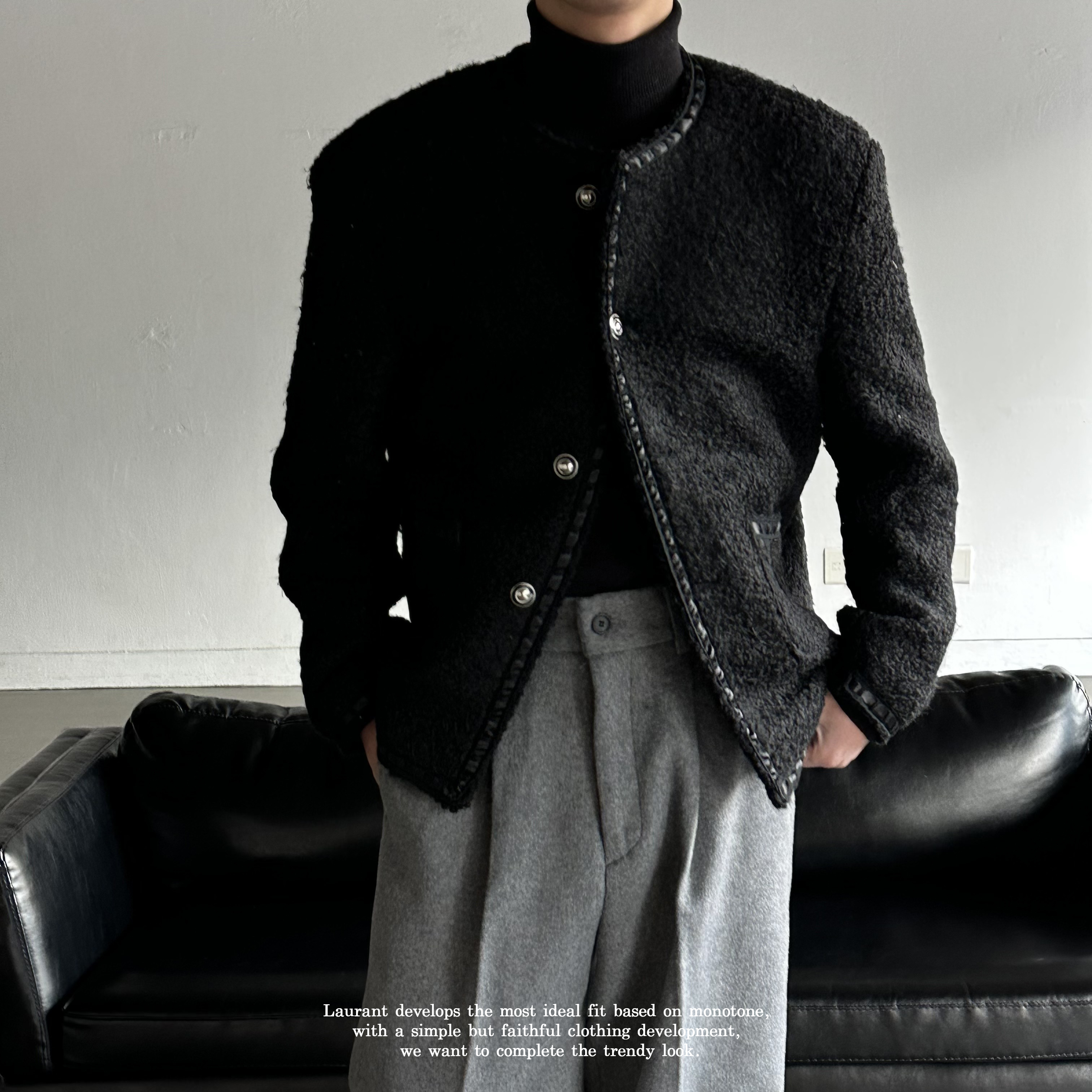 [Unisex] Tweed liner jacket(2color)