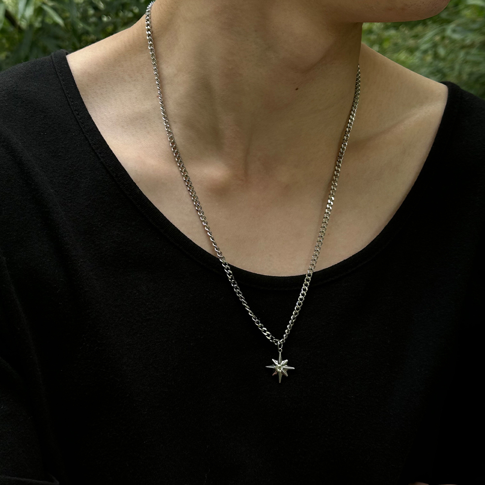 [Unisex] Star sugical necklace