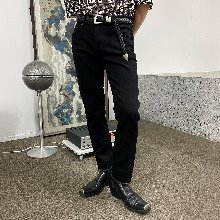 [Unisex] Laurant basic black pants(S~XL)