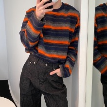 [입고] Laurant stripe knit sleeves(2color)