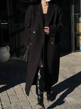 [입고] Boucle double long coat(2color)