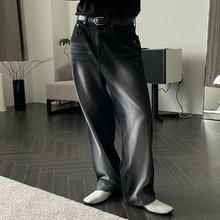 [입고] High light black wide pants