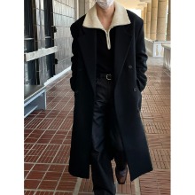 [Unisex] Max over double wool coat(2color)