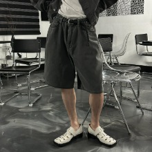 [Unisex] Cotton wide short pants(2color)
